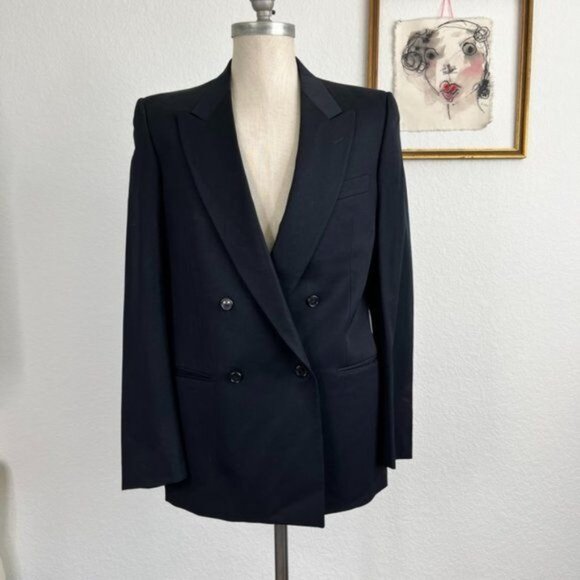 Mani Giorgio Armani Double Breasted Blazer